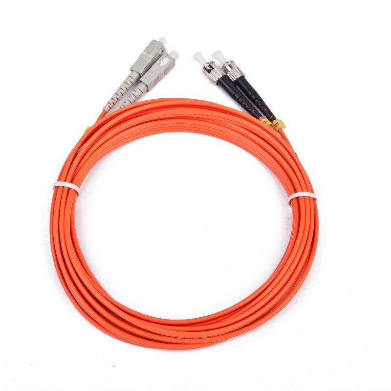 Iggual Cable Fibra Optica Duplex Mult Stsc 1mts